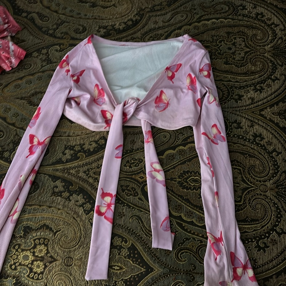 BlushMark tie up Shirt